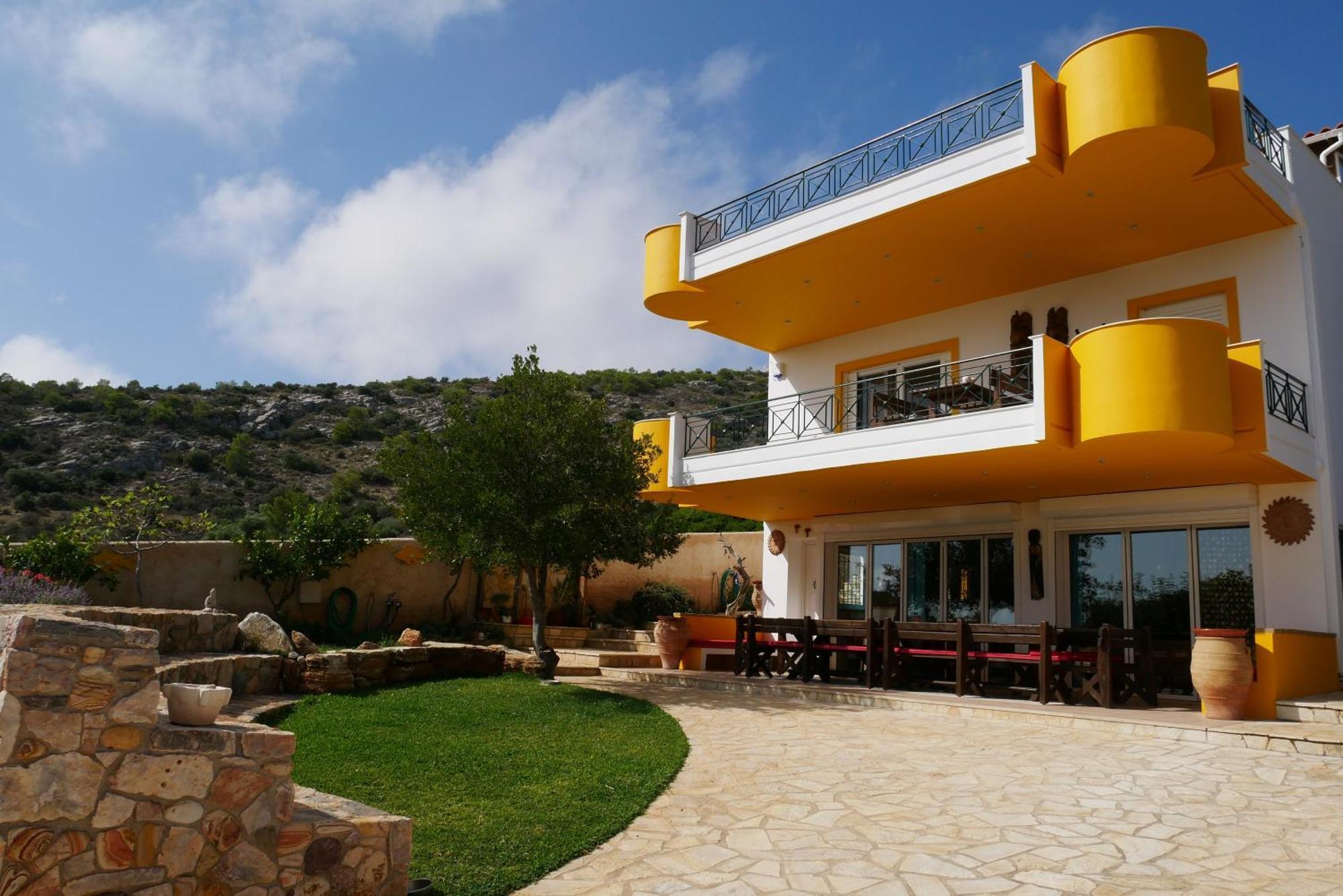 Casa Di Luce Agia Marina (Attica) Exterior foto